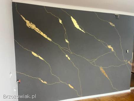 Tynki dekoracyjne,  malowanie,  gładzie