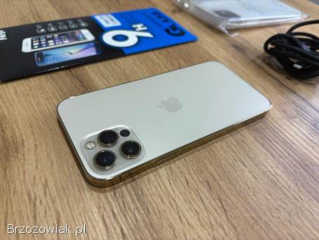 Okazja!  Iphone 12 Pro!  Złoty!  Gwarancja!  Super Stan!  Bateria 100