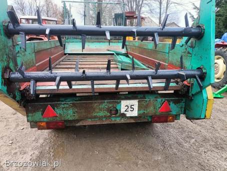 Rozrzutnik obornika jednoosiowy 2.  5T