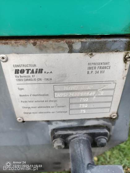 Kompresor śrubowy z piaskarką