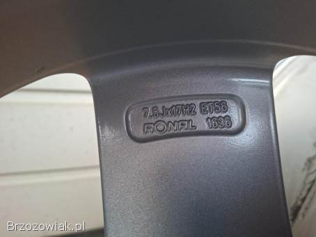 Alufelgi Audi 17 5x112 S-line Ronal