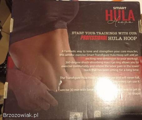 Inteligentny obciążony hula hop,  regulowany trening fitness obciążony hula hop
