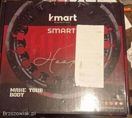 Inteligentny obciążony hula hop,  regulowany trening fitness obciążony hula hop