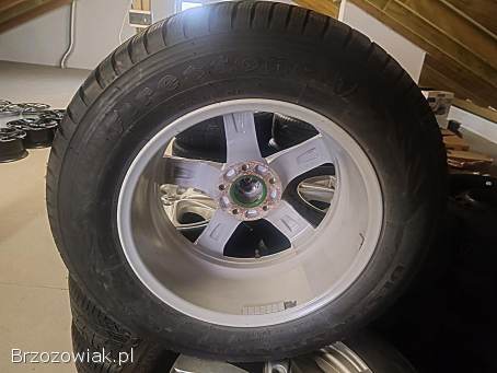 KOŁA ZIMOWE ALUFELGI 17 5x114,  3 ET 45 DO HONDY CRV OPONY ZIMOWE 235/65R17