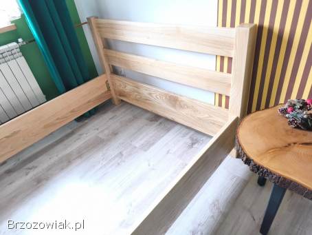 Łóżko jesionowe 140x200