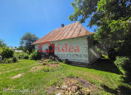 Mały,  drewniany dom w centrum Brzozowa