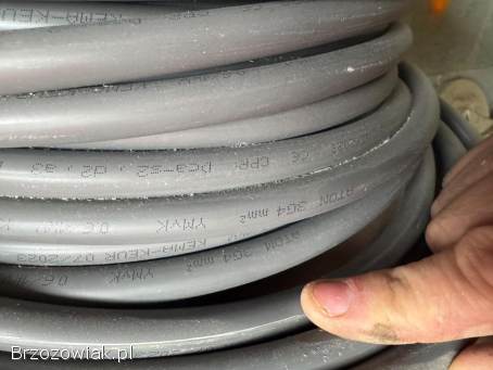 Kabel elektryczny przemysłowy 3x4mm