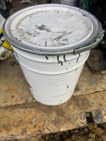 40 liter farby do metalu mocna ral 9007 z utwardzaczem