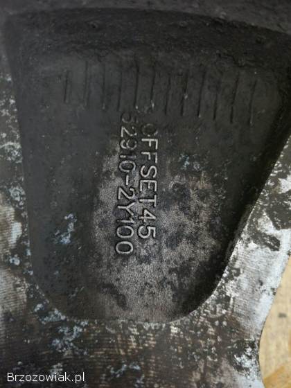 Komplet felg aluminiowych Hyundai 5x114,  3