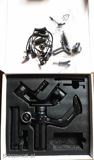 Gimbal FeiyuTech Scorp F1 Mini STAN IDEALNY Pełen Zestaw + Płytka do Pionowe