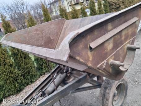 Przyczepa z kiprem koleba wozidło