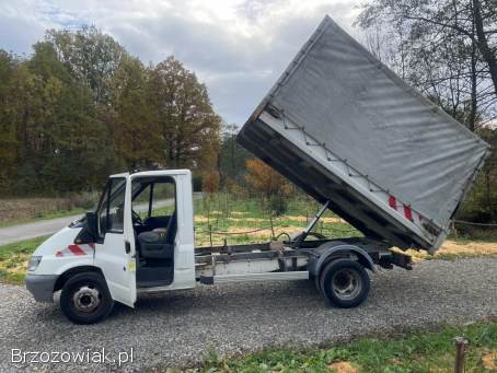 Ford Transit 2.  4 TDE 115KM • Wywrotka z plandeką • Aluminiowe burty