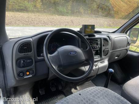 Ford Transit 2.  4 TDE 115KM • Wywrotka z plandeką • Aluminiowe burty