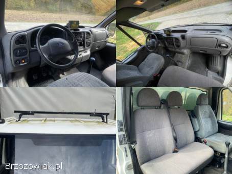 Ford Transit 2.  4 TDE 115KM • Wywrotka z plandeką • Aluminiowe burty