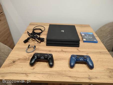 Okazja!  Konsola PS4 Pro + 2 pady i gra!  Playstation 4 Pro!  Gwarancja!