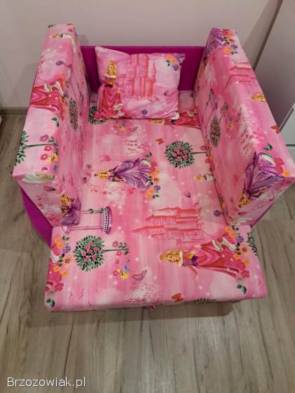 Tapczan fotel dzieciecy