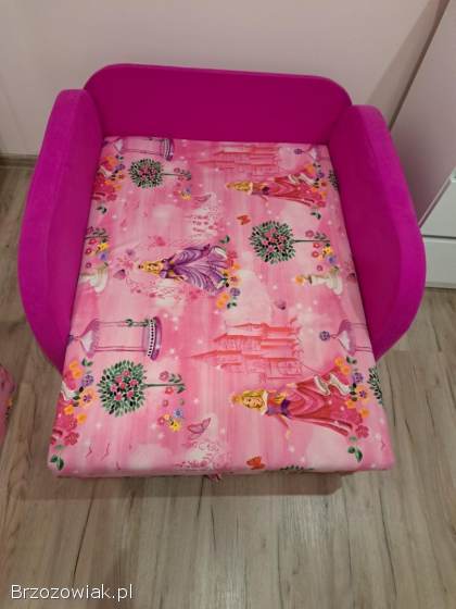 Tapczan fotel dzieciecy