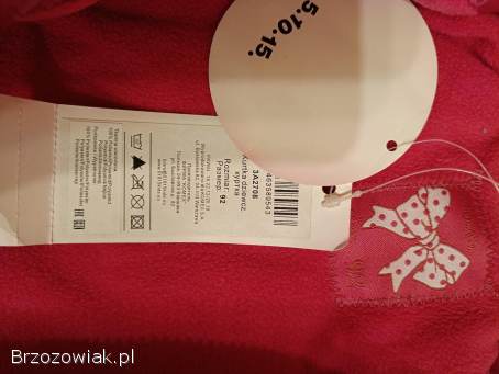 Kurtka dziewczęca 92 cm