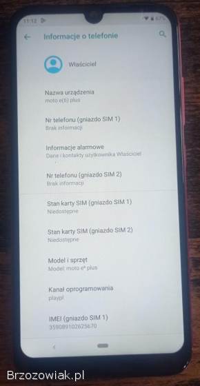 Motorola Moto E6 Plus