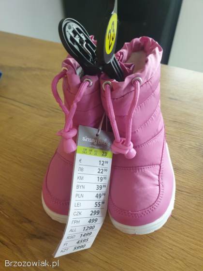 Buty Dziecięce Zimowe