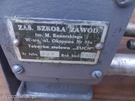 Tokarka do metalu oryg Polska Zuch