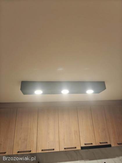 Lampa drewniana sufitowa