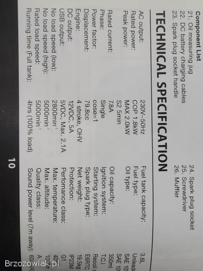 Agregat prądotwórczy inwertotowy