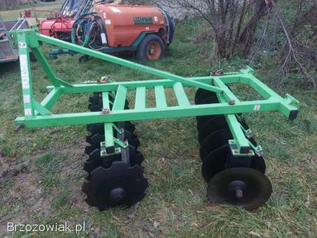 Brona talerzowa bomet 2x8 jak nowa