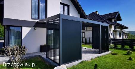 Pergola zadaszenie ogrodowe z aluminium -  producent