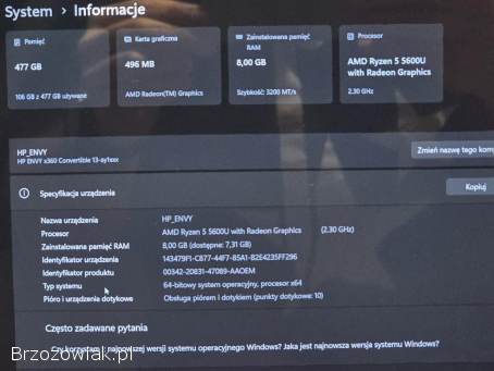 Komputer HP ENVY