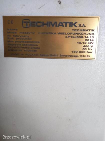 ŁUPARKA WIELOFUNKCYJNA