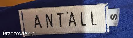 Maxi sukienka w kolorze chabrowym