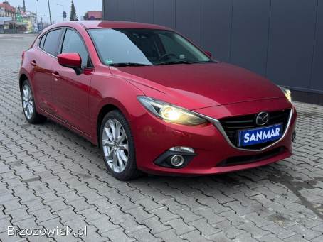 Mazda 3 2.  0i16v 165KM 2014