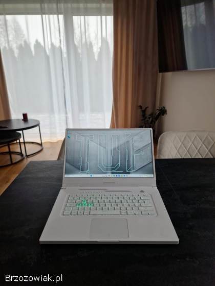 Gamingowy ASUS TUF DASH F15 15,  6 144Hz i7/RTX 3060/16GB RAM/512SSD