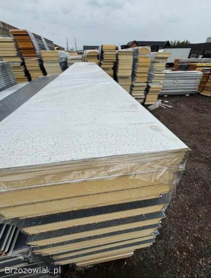 Nowa płyta warstwowa Obornicka ocieplana PIR 40 mm