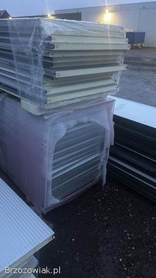 Płyta warstwowa na Garaze Lub halę nowa z folią