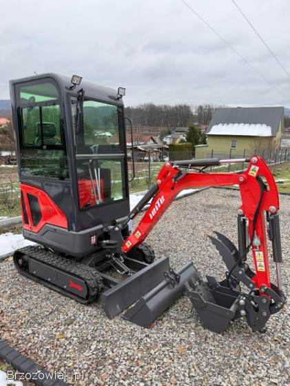 Nowa minikoparka 1,  6t 25KM,  1600kg 2025 (Kubota,  JCB,  bobcat)