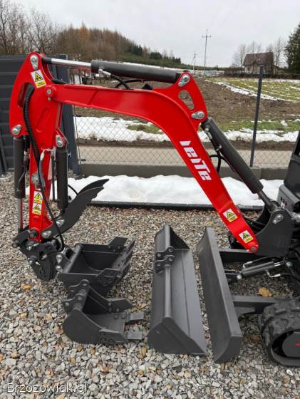 Nowa minikoparka 1,  6t 25KM,  1600kg 2025 (Kubota,  JCB,  bobcat)