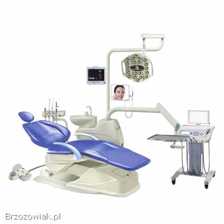 Fotel dentystyczny i akcesoria do unitu stomatologicznego o luksusowej funkcjona