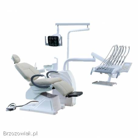 Fotel dentystyczny i akcesoria do unitu stomatologicznego o luksusowej funkcjona