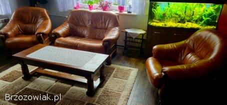 Wypoczynek skórzany