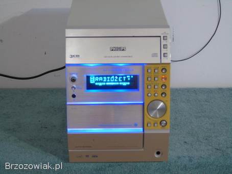 Wieża Philips 80 wat AUX Radio magnetofon.  DOSTAWA