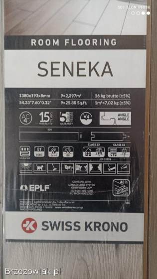 Nowe Panele Podłogowe 25m.  + Listwy Zaślepki Podkłady kpl.