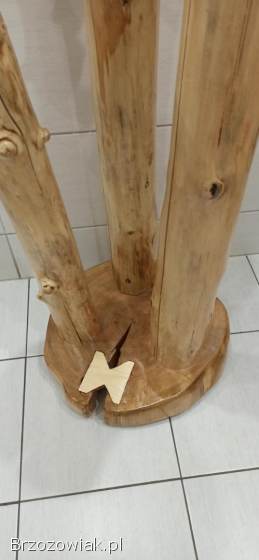 Rustykalny kwietnik,  podstawka na kwiatki,  półki na kwiaty