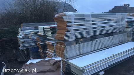 Płyta warstwowa ocieplaną nowa na Garaże halę