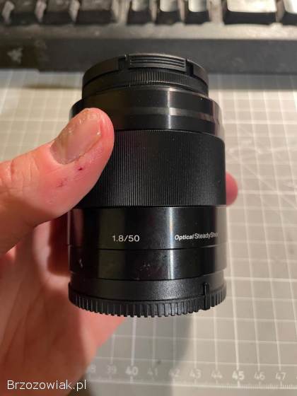 Sprzedam obiektyw Sony E 50mm f1.  8 OSS