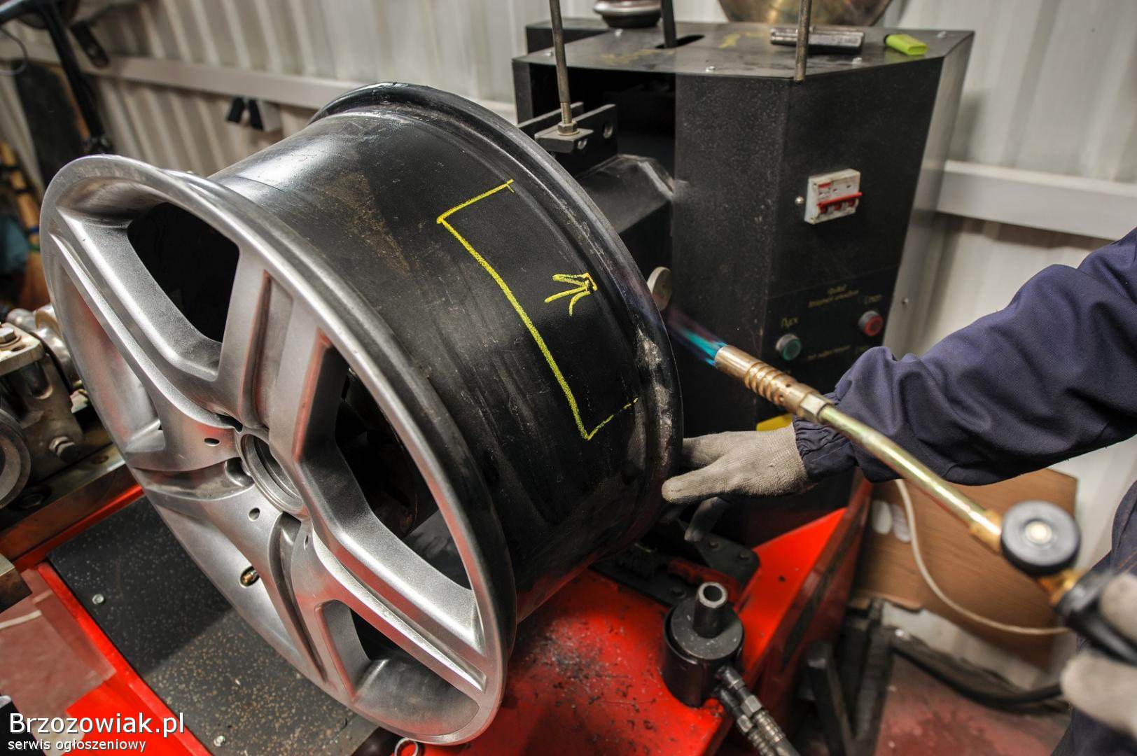 PROSTOWANIE ALUFELG,  WYMIANA OPON,  OPONY BIEŻNIKOWANE NOWE UŻYWANE