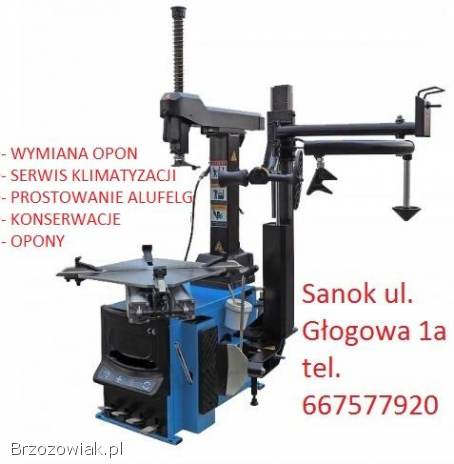 PROSTOWANIE ALUFELG,  WYMIANA OPON,  OPONY BIEŻNIKOWANE NOWE UŻYWANE