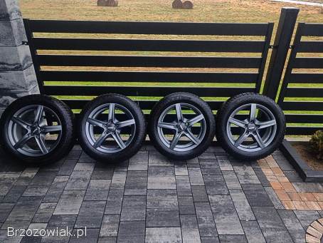 KOŁA ZIMOWE ALUFELGI 16 5x114,  3 ET 5O DO HYUNDAI I30 KIA OPONY ZIMOWE 2O5/55R16