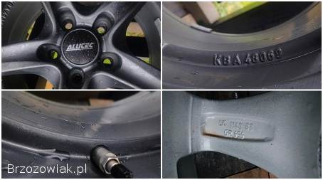 KOŁA ZIMOWE ALUFELGI 16 5x114,  3 ET 5O DO HYUNDAI I30 KIA OPONY ZIMOWE 2O5/55R16